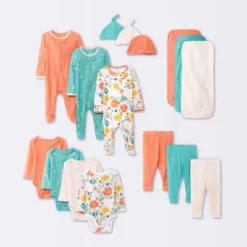 Baby Girls' Layette Garden Gifting Bundle - Cloud Island™ Floral -Cheap Cloud Island Store GUEST 009b4bd7 ce24 433f a6a8 f06f0f4f1d2f