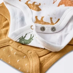 Baby 4pk Safari Animals Long Sleeve Bodysuit - Cloud Island™ -Cheap Cloud Island Store GUEST 02bd04a6 5ee9 4a2a 9201 7b6c6cadbef4