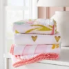 Muslin Swaddle Blankets Floral 3pk - Cloud Island™ Pink