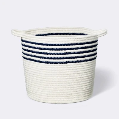 Coiled Rope Bin with Color Band - Cloud Island™ Coiled Rope Bin With Color Band - Cloud Island™ -Cheap Cloud Island Store GUEST 0901c62a 2148 47a4 9afd b3297d148d7b
