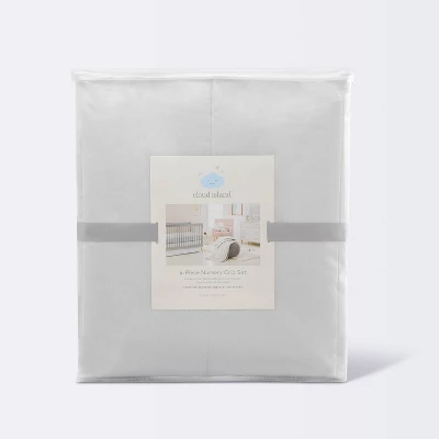 Crib Bedding Set - Gray - 4pc - Cloud Island™ Crib Bedding Set - Gray - 4pc - Cloud Island™ -Cheap Cloud Island Store GUEST 0c065cfe d73a 4378 8a3c 6d003b168dfe