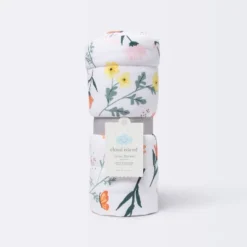 Jersey Knit Reversible Blanket - Cloud Island™ Garden Floral -Cheap Cloud Island Store GUEST 1ab9dd2a 1712 43f6 ad5e 041002a4e3ba