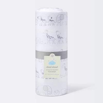 Jersey Knit Reversible Blanket Two by Two - Cloud Island™ Gray Jersey Knit Reversible Blanket Two By Two - Cloud Island™ Gray -Cheap Cloud Island Store GUEST 2d0de6fa 499e 4409 9f26 330e8f398e0f