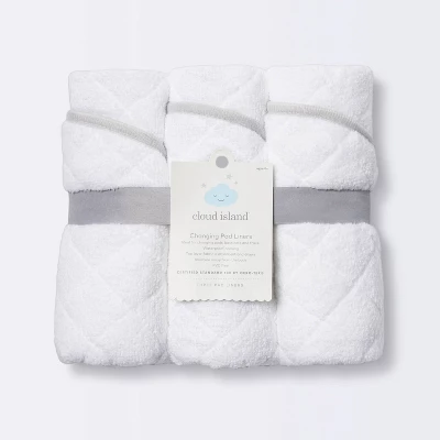 Changing Pad Liner White with Gray Edge - Cloud Island™ 3pk Changing Pad Liner White With Gray Edge - Cloud Island™ 3pk -Cheap Cloud Island Store GUEST 4b334068 3a55 4db6 aa55 f2486012e268