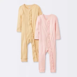 Baby 2pk Basic Wide Rib Romper - Cloud Island™ Pink -Cheap Cloud Island Store GUEST 565ff6e3 05ac 44e0 baf2 39aaa26dc3b8