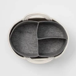 Coiled Rope Diaper Caddy With Dividers - Cloud Island™ Cream -Cheap Cloud Island Store GUEST 7f5e960b d644 465e 8a6b 1a2091651e69