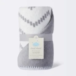 Plush Baby Blanket - Chevron - Gray - Cloud Island™ 2 Plush Baby Blanket - Chevron - Gray - Cloud Island™ -Cheap Cloud Island Store GUEST 839a0711 d92f 488f 9431 2e26fcef0a1f