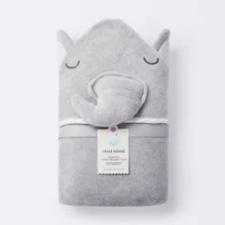 Baby Elephant Hooded Towel - Cloud Island™ Gray -Cheap Cloud Island Store GUEST 97eecbf3 f59a 451e 9938 f801dae98769