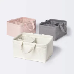 Waffle Weave Rectangular Diaper Caddy With Handles - Cloud Island™ -Cheap Cloud Island Store GUEST a4234a2c d241 4e72 9c60 92ba4cb9df3b