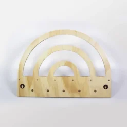 Rainbow Wooden Shelf Natural Wood - Cloud Island™ -Cheap Cloud Island Store GUEST a8297965 1e9c 4746 af81 f91a57183ecc