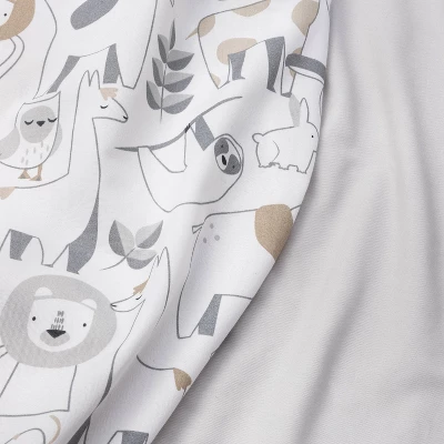 Crib Fitted Sheets Animals and Gray Solid - Cloud Island™ - 2pk Crib Fitted Sheets Animals And Gray Solid - Cloud Island™ - 2pk -Cheap Cloud Island Store GUEST c7adde29 67dc 4599 a77b 44f0f2bb0065