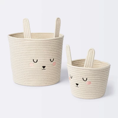 Coiled Rope Forest Animal Medium Round Storage Basket - Rabbit - Cloud Island™ Coiled Rope Forest Animal Medium Round Storage Basket - Rabbit - Cloud Island™ -Cheap Cloud Island Store GUEST c93a41de 0032 48a6 9605 f8e891eac77f