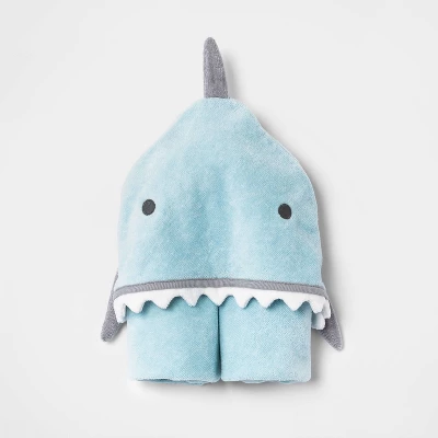 Baby Boys' Critter Shark Hooded Towel - Cloud Island™ Blue Baby Boys' Critter Shark Hooded Towel - Cloud Island™ Blue -Cheap Cloud Island Store GUEST cd0b149e cc4c 4d25 9cd8 43413ece7b19