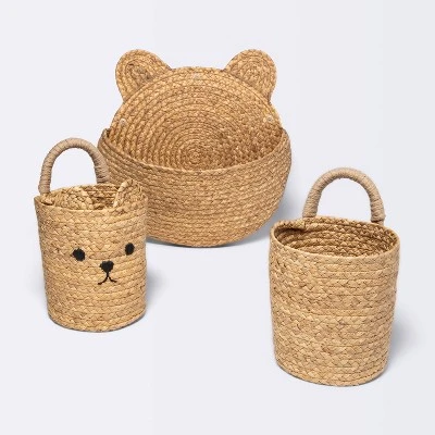 Small Hanging Bear Basket with One Handle - Cloud Island™ Small Hanging Bear Basket With One Handle - Cloud Island™ -Cheap Cloud Island Store GUEST d431b688 3dbe 4f88 9c64 fe5bed1e4a49