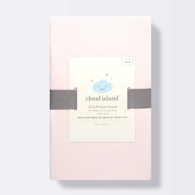 Polyester Rayon Jersey Fitted Crib Sheet - Cloud Island™ Light Pink Polyester Rayon Jersey Fitted Crib Sheet - Cloud Island™ Light Pink -Cheap Cloud Island Store GUEST e67a4114 4e11 4d4d 963a cf7b13967bcc