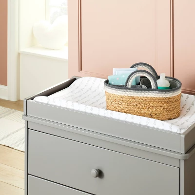 Braided Water Hyacinth Decorative Container with Coiled Rope Handles - Gray - Cloud Island™ Braided Water Hyacinth Decorative Container With Coiled Rope Handles - Gray - Cloud Island™ -Cheap Cloud Island Store GUEST e9860c60 8134 4d49 a0b5 11503f82d981