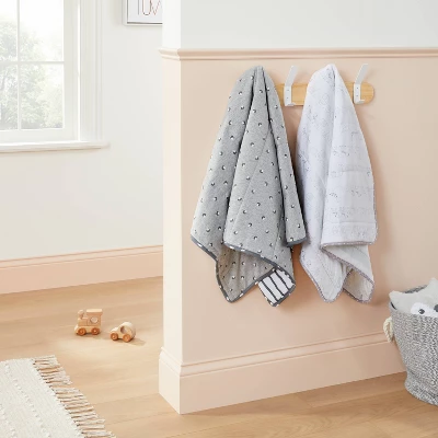 Jersey Knit Reversible Blanket Two by Two - Cloud Island™ Gray Jersey Knit Reversible Blanket Two By Two - Cloud Island™ Gray -Cheap Cloud Island Store GUEST efa76c8d 8ecb 4895 8ff9 b9f0dcde457f