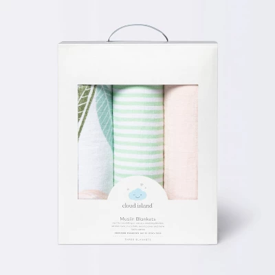 Muslin Swaddle Blankets Blooms - Cloud Island™ 3pk Muslin Swaddle Blankets Blooms - Cloud Island™ 3pk -Cheap Cloud Island Store GUEST f4b3d9ee 2c36 4d2e 9f2d bff29c9ad54b