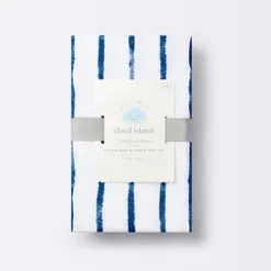 Polyester Rayon Fitted Crib Sheet - Navy Blue Vertical Stripe - Cloud Island™ -Cheap Cloud Island Store GUEST ff652c2a 4b60 45d9 b82a 373f592b54e2