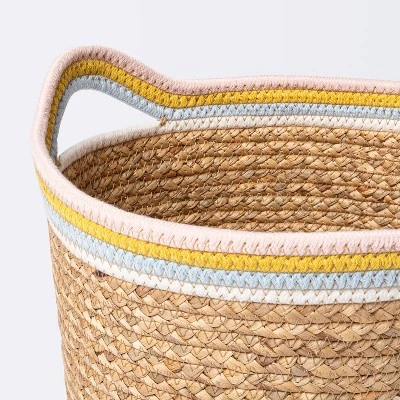 Natural Woven Round Storage Bin with Coiled Rope Handle - Cloud Island™ M Natural Woven Round Storage Bin With Coiled Rope Handle - Cloud Island™ M -Cheap Cloud Island Store GUEST ff74fc25 5c3a 433f 8ab2 38631d78e2d3